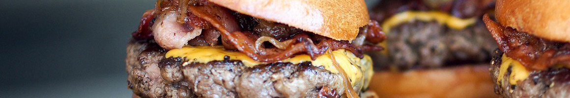Eating American (New) American (Traditional) Burger at Tracks restaurant in Sherman, TX.